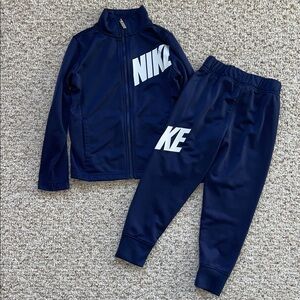 Nike Kids Blue Sweatpants & Jacket Set